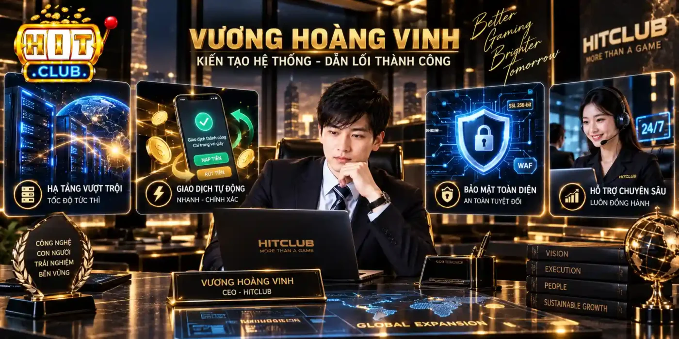 Vai Trò Điều Hành Trực Tiếp Của Vương Hoàng Vinh Tại Hitclub